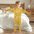 thumbnail image 6 of joogoo Cheese Pajamas Set Long Sleeve Soft Cotton Sleepwear 2 Piece 24M, 6 of 7