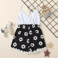 thumbnail image 4 of EGNMCR Rompers for Kids Toddler Kids Girl Vest Backless Sunflower Printed Romper Clothes Sunsuit Outfits Kid Rompers, 4 of 9
