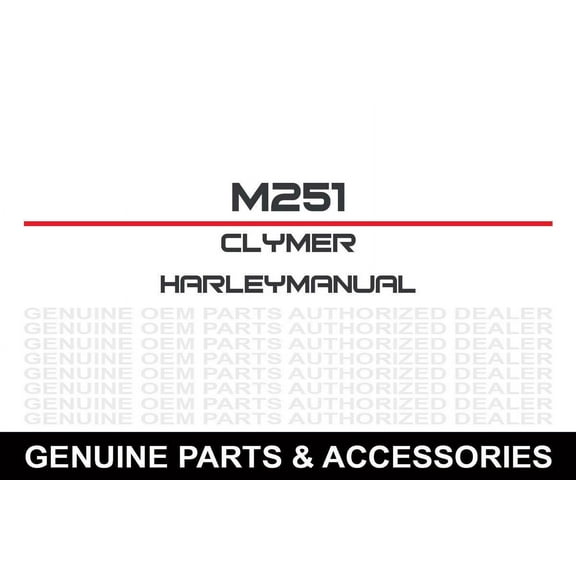 Clymer Repair/Service Manual '11-17 Harley FLS/FXS/FXC Softail Series (CM251)