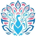 thumbnail image 1 of Plantilla de pavo real, 1 of 9