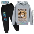 thumbnail image 2 of 2023 New Anime One Piece Hoodie Set Kids Sonic Sweatshirt Stranger Things Pullover Fashion Baby Boy Clothes Girls, 2 of 5