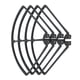 thumbnail image 5 of Hélice para dron RC + protector de hélice para X8C X8W X8HW Negro, 5 of 8