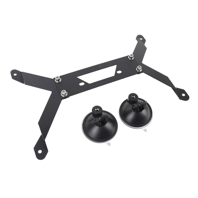 Rectangular Rectangular Satellite Car Roof Mount Kit Flat Base Seamless Strong Adsorption Suction Cup for Mini RV Van Boat