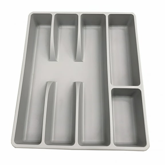 ACDANC Kitchen Drawer Organizer Silverware Holder Utensil Organizer Cutlery Organizer Tray Flatware