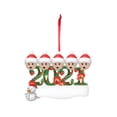 thumbnail image 2 of Vaidha PVC Art Personalized Survived Family Of Ornament 2024 Christmas Holiday Decor, 2 of 6