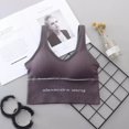 thumbnail image 1 of Sujetador deportivo para mujer, gimnasio, espalda en U, Yoga, belleza, parte superior de tubo negra, antideslumbrante, sin anillo de acero, ropa interior deportiva de talla grande, sujetadores para mujer Tan Jianjun unisex, 1 of 2