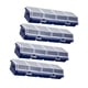 thumbnail image 5 of Organizador de tornillos de 4 piezas, organizador de almacenamiento con 4 compartimentos, separadores y estuches para tornillos. Azul, 5 of 8