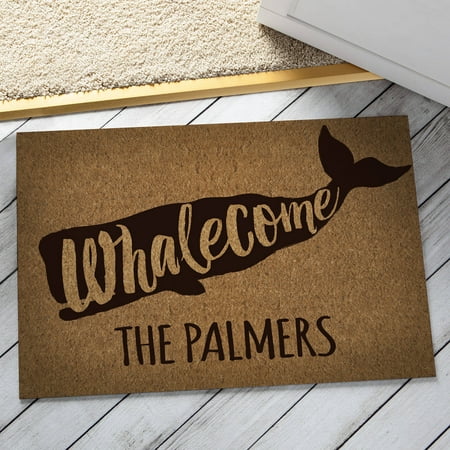Personalized Doormat Whalecome Walmart Com
