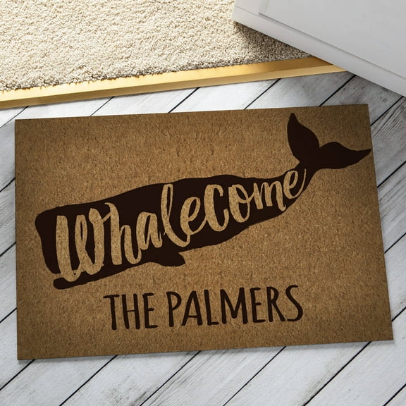 Personalized Doormat - Whalecome