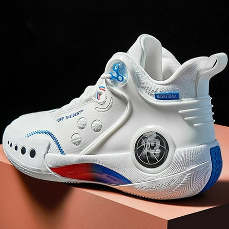

Men‘s Basketball Shoes Comfortable Shock-resistant Non-slip Athletic Sneakers