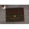 thumbnail image 4 of Darling Souvenir Personalized Engraved Laser Cut Wedding Guest Book Wooden Cover Sign-in Book Registry Guestbook Scrapbook-WM, 4 of 7