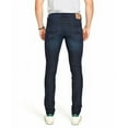 thumbnail image 2 of Buffalo David Bitton SANDED FADED DEEP INDIGO Men's Skinny Max Jeans 36x32, 2 of 4