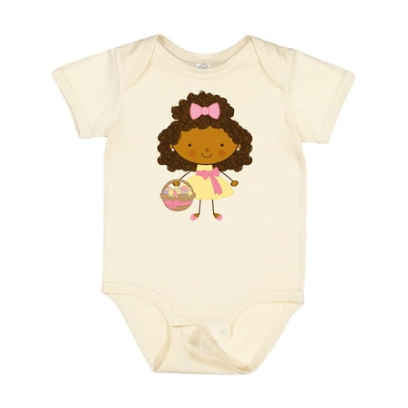 

Inktastic Easter African American Girl Gift Baby Girl Bodysuit