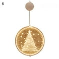 thumbnail image 2 of 3D Christmas Tree LED Pendant Lights Hanging Night Lamp Window Indoor Home Decor, 2 of 8