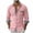 Pink, variant on JIA JIA SHUANG Men's Dress Shirts Long Sleeve Collared Double Breasted Button Formal Shirt Business Casual Tops for Wedding Beach Prom