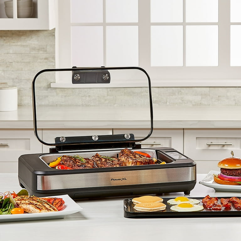 barbecue grill powerxl smokeless griddle plate