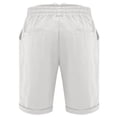 thumbnail image 4 of Lmueinov Women's Casual Sweat Shorts, High Waisted Drawstring Bermuda Shorts with Pockets, Lightweight Athletic Summer Lounge, 4 of 6