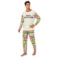 thumbnail image 4 of Lvotionpl 2026 Matching Family Christmas Pjs, Matching Christmas Pajamas Long Sleeve Top & Pants Set Matching Holiday Family Pajama Xmas Sets, 4 of 5