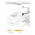 thumbnail image 4 of Led Selfie Ring Lamp Clamp Design Regulable Selfie Lámpara Complementaria Con Control De Luz Táctil Usb Recargable Portátil Video Chating Selfie Lamp Para Transmisión De Video De Conferencia Minnieouse EL010647-00, 4 of 6