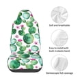 thumbnail image 3 of Lsque Cactus Plants Pattern Car Seat Covers for Front Seats , Waterproof Seat Covers for Cars, Sporty Front Seat Covers,Car Seat Cover Protector Front Seats, 3 of 5