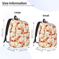 thumbnail image 4 of Daiia Cartoon Chicken Vintage Canvas Backpack for Men and Women ,Hiking Backpack,Travel Laptop Bag for School,Large Capacity Backpack, 4 of 8