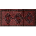 thumbnail image 1 of Ahgly Company Machine Washable Indoor Rectangle Traditional Bakers Brown Area Rugs, 5' x 8', 1 of 7
