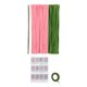 thumbnail image 3 of Kit de flores con limpiapipas Kit para hacer flores Decoración navideña Accesorio fotográfico creativo Kit para 5 tulipanes, 3 of 9