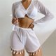 thumbnail image 2 of Gibobby Conjunto de bikini sexy Bikini de playa sexy para mujer Traje de baño de playa Traje de baño de moda Conjunto de dos piezas(B,G), 2 of 5