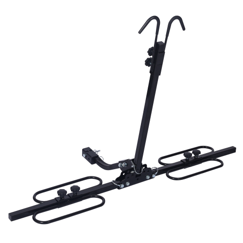 2 Bike Carrier Platform Hitch Rack Rider Mount Fold Receiver 2