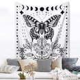 thumbnail image 2 of Tapiz decorativo para el hogar de la serie de mariposas en blanco y negro 150 * 130 cm JAMW Sencillez, 2 of 5