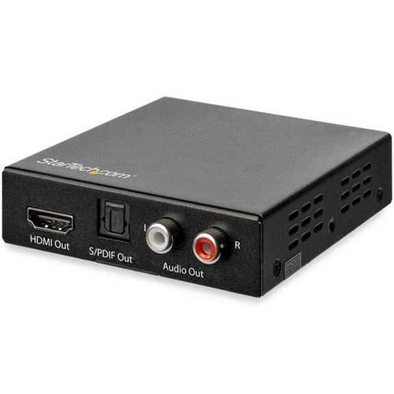 60HZ 4K HDMI Audio Extractor, Black