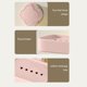 thumbnail image 4 of Cream Wind Suction Cup Soap Box Vacuum Non Perforated Wall Mounted Household Bathroom Sink Drains Multi Layer Storage Rack, 4 of 6