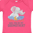 thumbnail image 4 of Inktastic Will You Be My Godmother? Boys or Girls Baby Bodysuit, 4 of 5