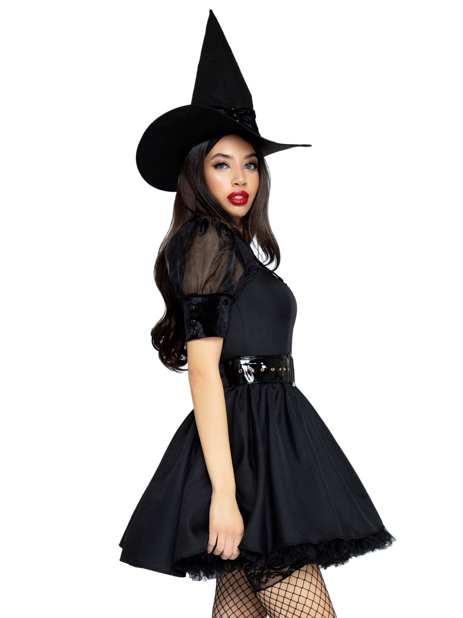 Leg Avenue Bewitching Witch Women's Halloween Fancy-Dress Costume for Adult, L -