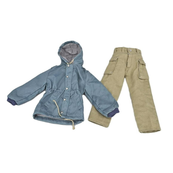 Kit de Abrigo y pantalón Strade Fareast Limited para Figura de acción 1/6 Pantalón verde