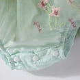 thumbnail image 5 of Infant Baby Girl Photoshoot Clothes Flower Mesh Romper Dress Cake Smash Princess Jumpsuit 1-18M, 5 of 5