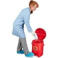 thumbnail image 5 of EAGLE Polyethylene Waste Can - 6-Gallon Capacity - Red/Black Biohazard Label, 5 of 5