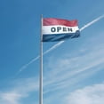 thumbnail image 5 of Anley EverStrong Series Embroidered Open Flag 3x5 Feet - Business Open Flags, 5 of 8