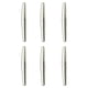thumbnail image 4 of Eigraketly Muelles de voluta plateados de 6 uds, muelles de acero inoxidable duraderos y fáciles de usar para tijeras de podar universales, Type2 NO2, 4 of 6