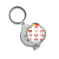 thumbnail image 1 of Valentine's Day Hearts Red Sketch Nail Clippers Sharp Fingernail Stainless Steel Cutter, 1 of 3