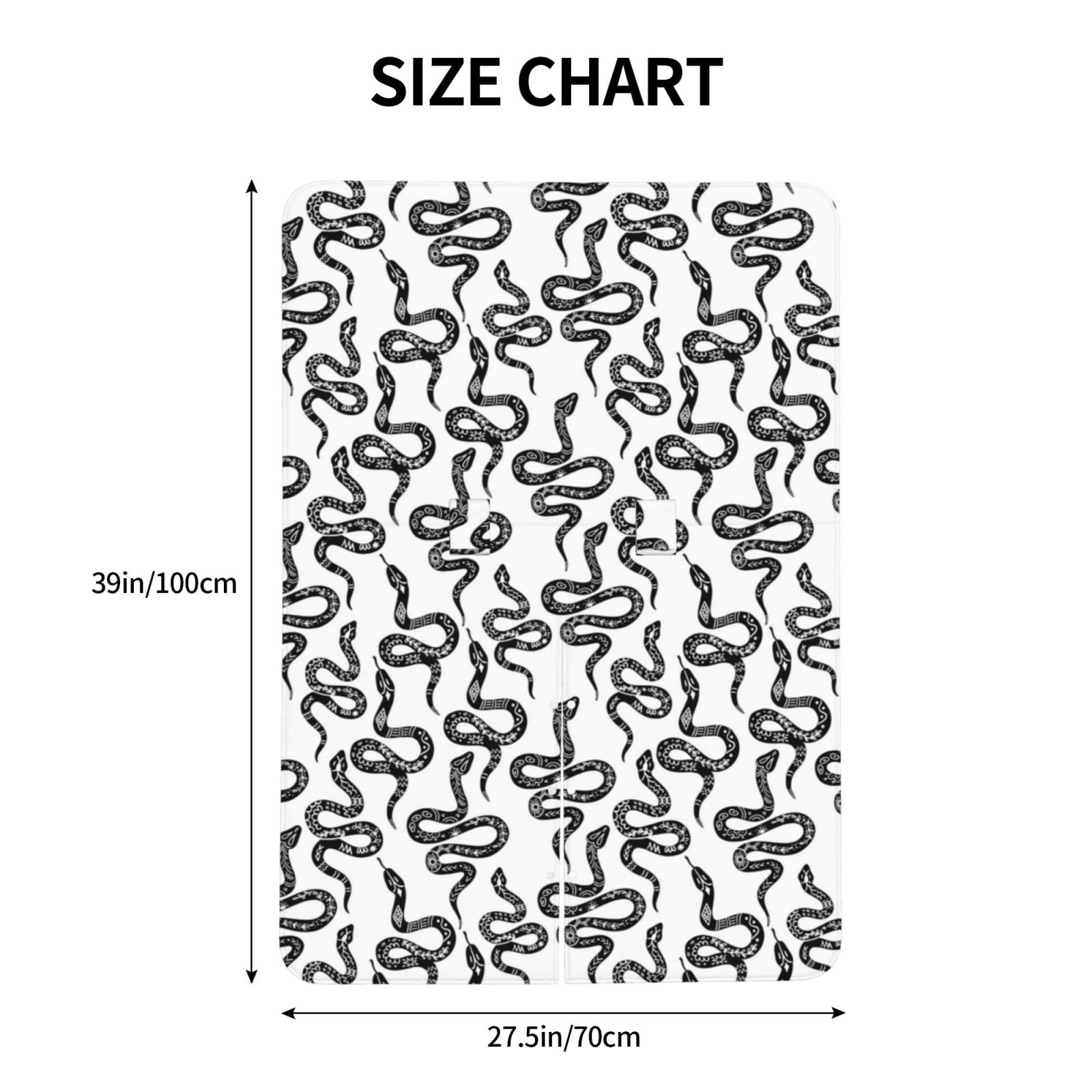 Naloa Hand Drawn Snake Baby Car Seat Cover, Breathable Baby Carrier Cover, Multiuse Baby Carrier Cover & Nursing Breastfeeding Cover