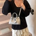 thumbnail image 4 of Bolso bandolera de lujo de alta gama para mujer, versátil y versátil, estilo cubo, bandolera de hombro con cesta de verduras de mano, 2025, 4 of 5