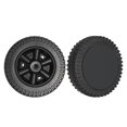 thumbnail image 3 of 2 Pieces BBQ Grill Wheel Hand Truck Tires for Most Garden Accessories Style C, 3 of 8