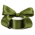 thumbnail image 1 of Cinta decorativa DINDOSAL, color verde musgo, satén, rollo de 5 cm y 23 m, 1 of 6