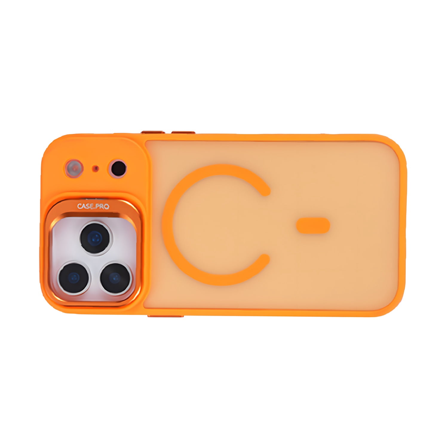 Sturdy Magsafe Camera Stand Case for iPhone 17 Pro - Orange