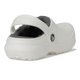 thumbnail image 5 of Zuecos Crocs Kids Classic Forrados para Niños Pequeños Blanco Gris Talla 6, 5 of 6