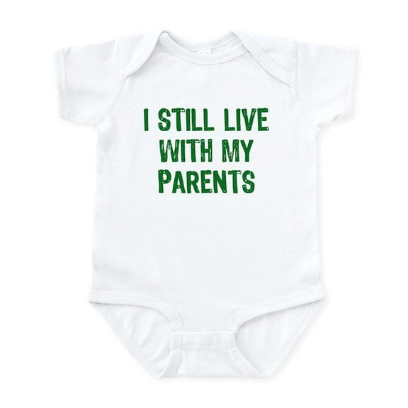 CafePress - I Still Live With My Parents Body Suit - Baby Light Bodysuit, Size Newborn - 24 Months