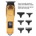 thumbnail image 3 of Hair Clippers for Men Professional,Electric Hair Trimmer 5 Guide Combs High Speed Low Noise USB Rechargeable Haircut Grooming Clipper with LED Display, 3 of 9