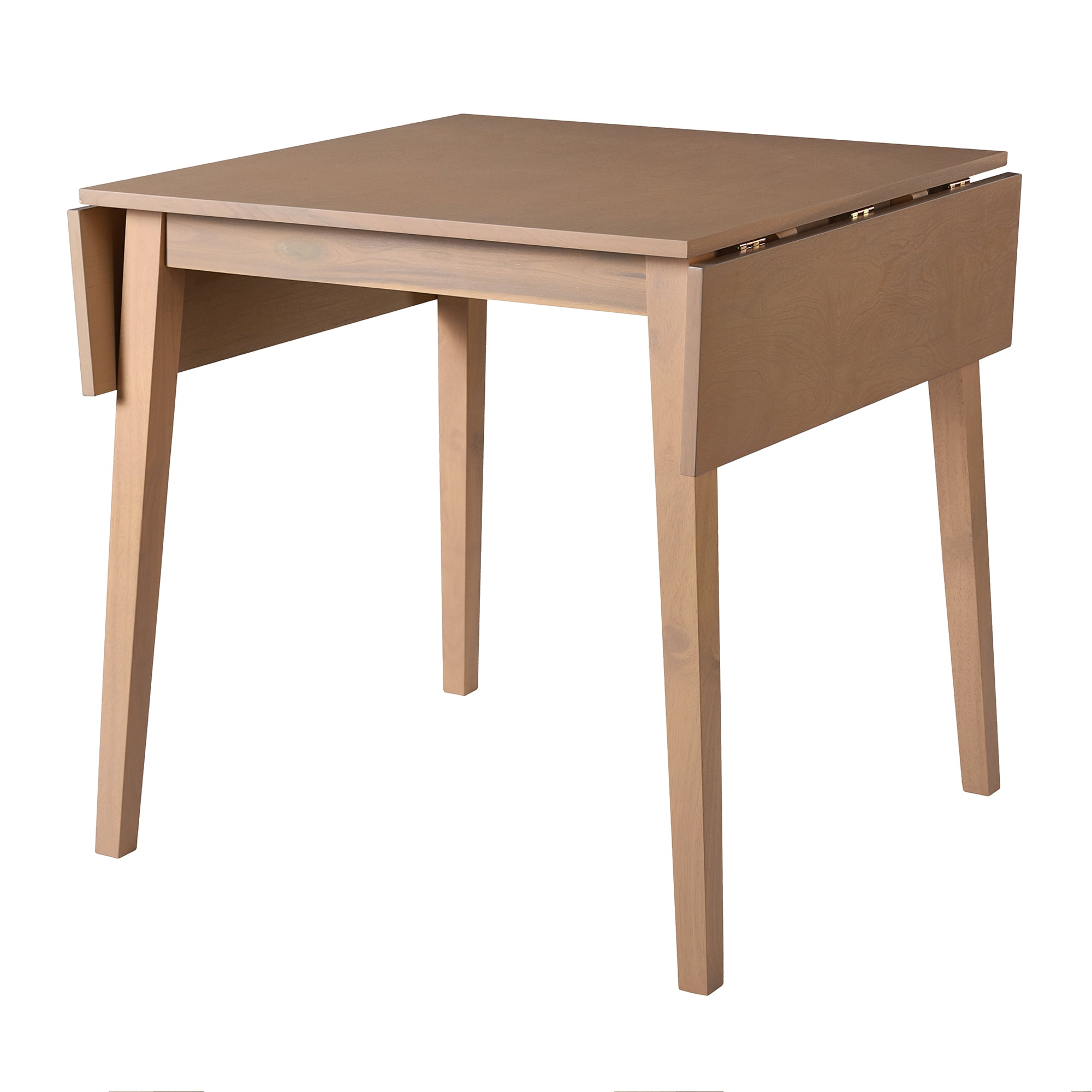 Euroco 29"- 45" Extendable Dining Table for 4, Folding Kitchen Table with Wood Legs for Kitchen, Dining Room,Living Room,Small Spaces,Natural