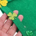 thumbnail image 5 of LYTMENT 1 Set Patricks Day DIY Photo Frame Green Leaf Non Woven Fabric Irish Festival Craft Kit for Party Decorations Classroom Activities and Holiday Celebrations, 5 of 8